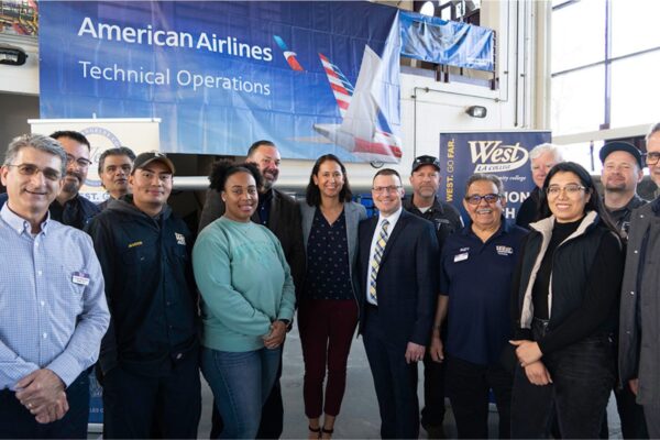 American Airlines and West Los Angeles College (West) have joined forces to offer training and education for next-generation aviation maintenance technicians (AMTs).