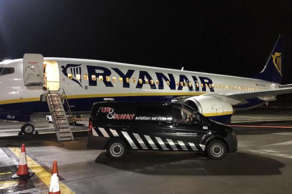 Up & Away Aviation Services with Ryanair