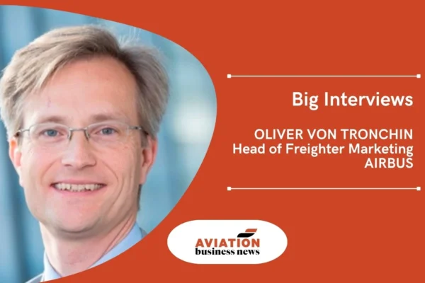 Oliver von Tronchin, head of freighter marketing at Airbus
