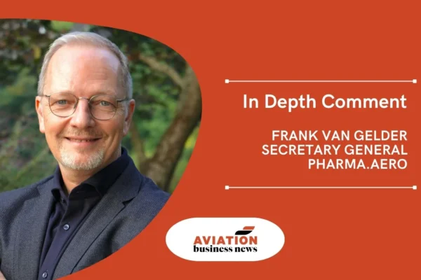 Frank Van Gelder, secretary general of Pharma.Aero