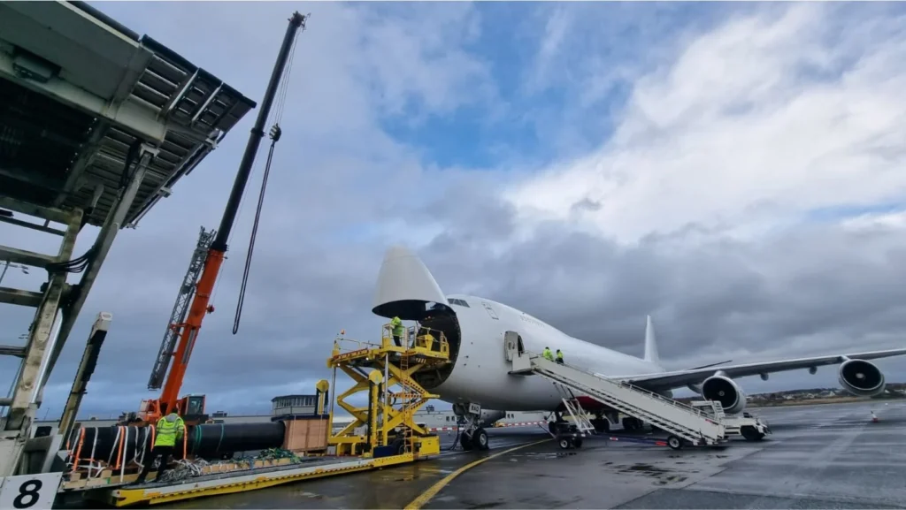 Glasgow Prestwick Airport cargo activity