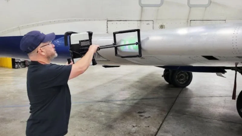 Endeavor Air has begun using 8tree’s ‘dentCHECK’ tool to enhance the efficiency and quality of its aircraft dent-mapping activities.