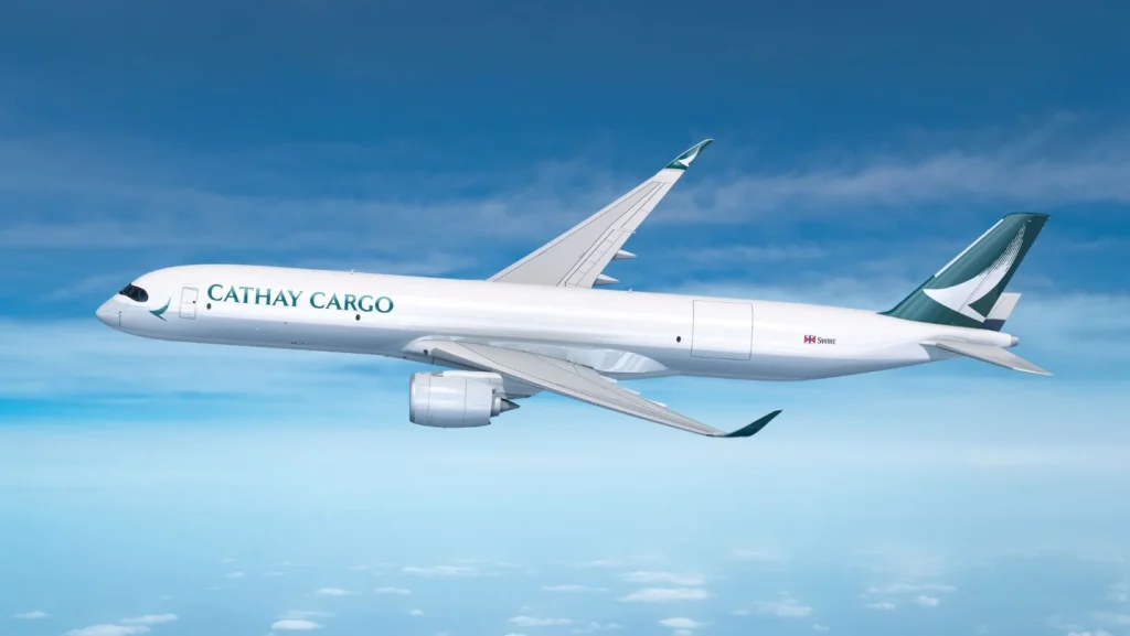 Cathay Cargo has ordered the A350F for its next generation of cargo aircraft.