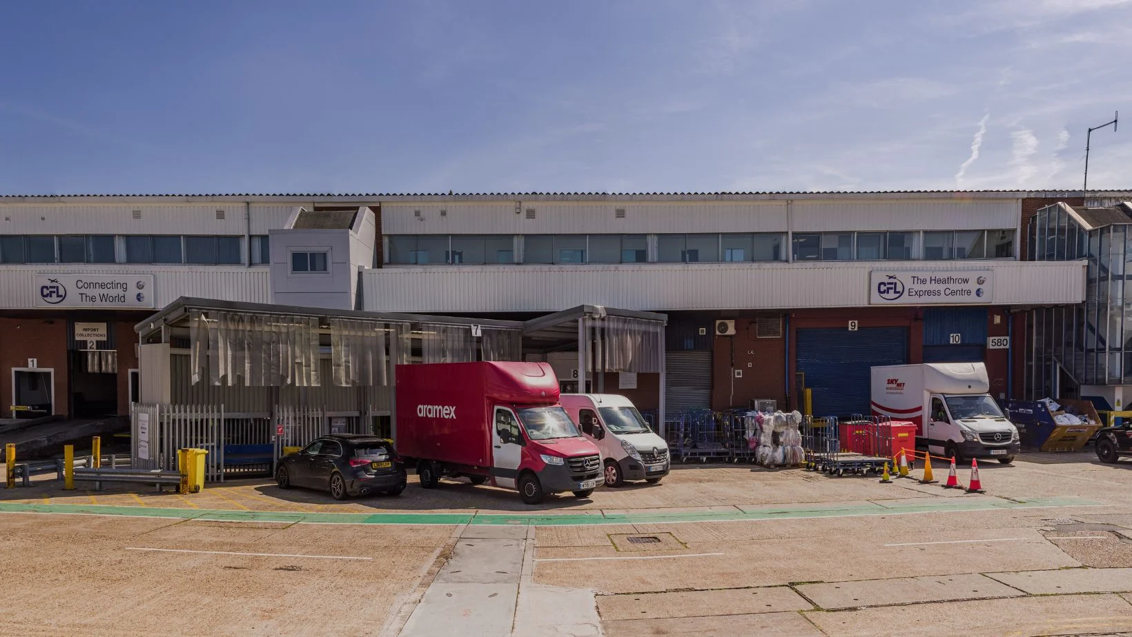 CFL provides a critical link between the courier industry and the airlines operating out of London Heathrow Airport.