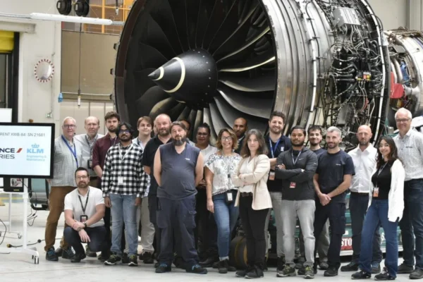 AFI KLM E&M and Rolls-Royce induct the first Trent XWB-84 for Maintenance, Repair and Overhaul