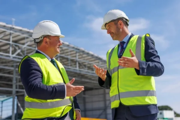 Bombardier is advancing construction of its new 51,000 sqft paint facility at the London Biggin Hill Service Centre, with key groundwork and foundation phases now completed and structural framing well underway.