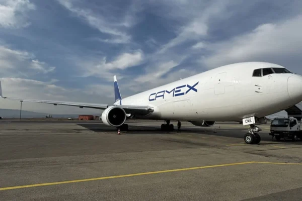 Charter airline, CAMEX Airlines, has received its first widebody aircraft from ATSG-owned lessor Airborne Global Leasing.