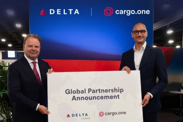Delta Cargo has announced it will be adding its capacity to the digital air freight booking platform, cargo.one.