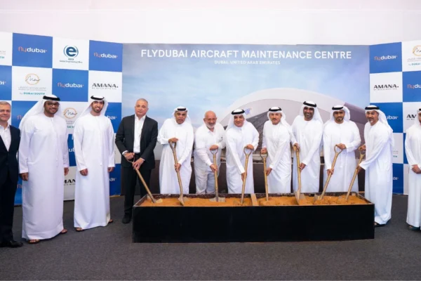 Dubai-based carrier flydubai has broken ground on its new multimillion-dollar aircraft maintenance centre at Dubai South, marking a strategic milestone in its expansion plans.