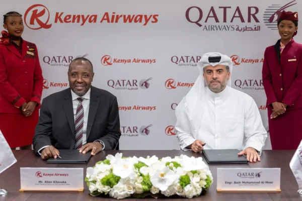 Qatar Airways and Kenya Airways have signed a wide-ranging Memorandum of Understanding (MoU) that paves the way for a new strategic partnership, with plans extending beyond passenger codesharing to include collaboration in air cargo, maintenance and other operational areas.