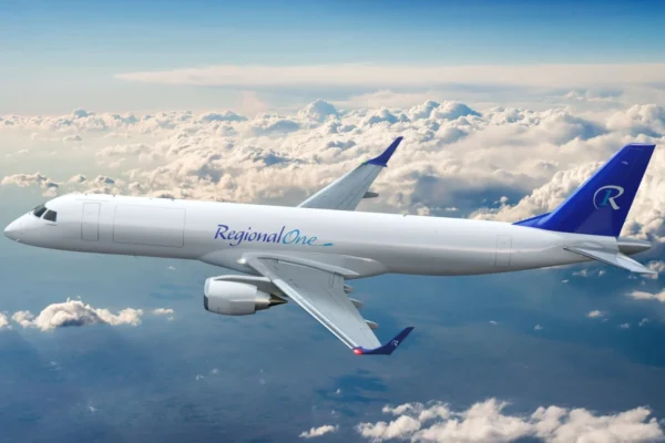 US-based lessor, Regional One, has doubled its existing order of two E190F passenger-to-freighter (P2F) conversions to four, with Bridges Air Cargo confirmed as the launch operator.