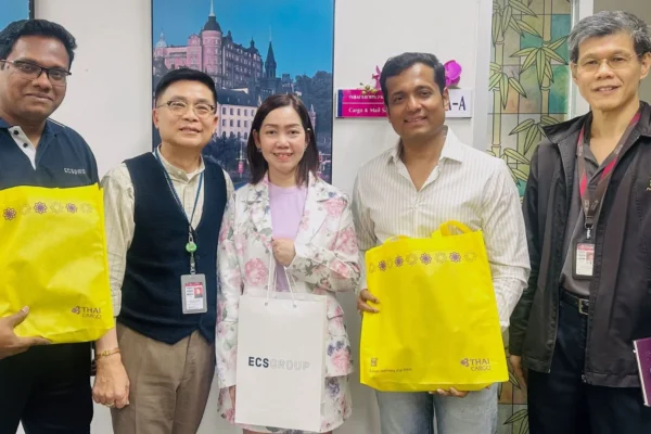 ECS Group’s subsidiary, a subsidiary of ECS Group, has been appointed as the General Sales & Service Agent (GSSA) for Thai Airways in Bangalore and Cochin.