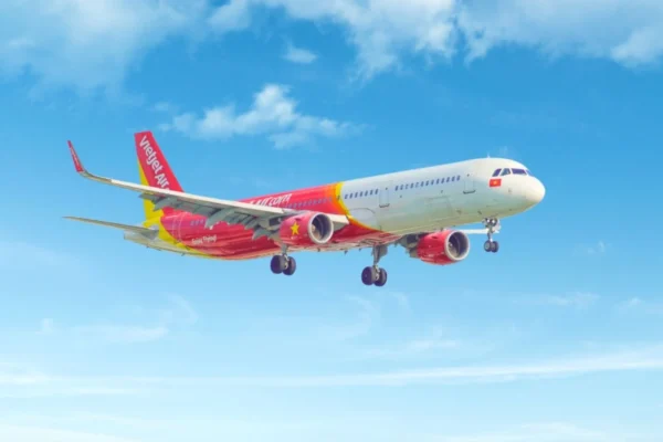 Vietnamese low-cost airline, Vietjet.